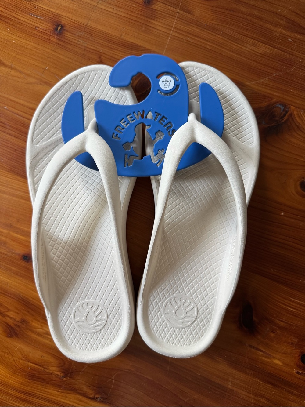 Freewaters Women’s White Slip-On Sandals